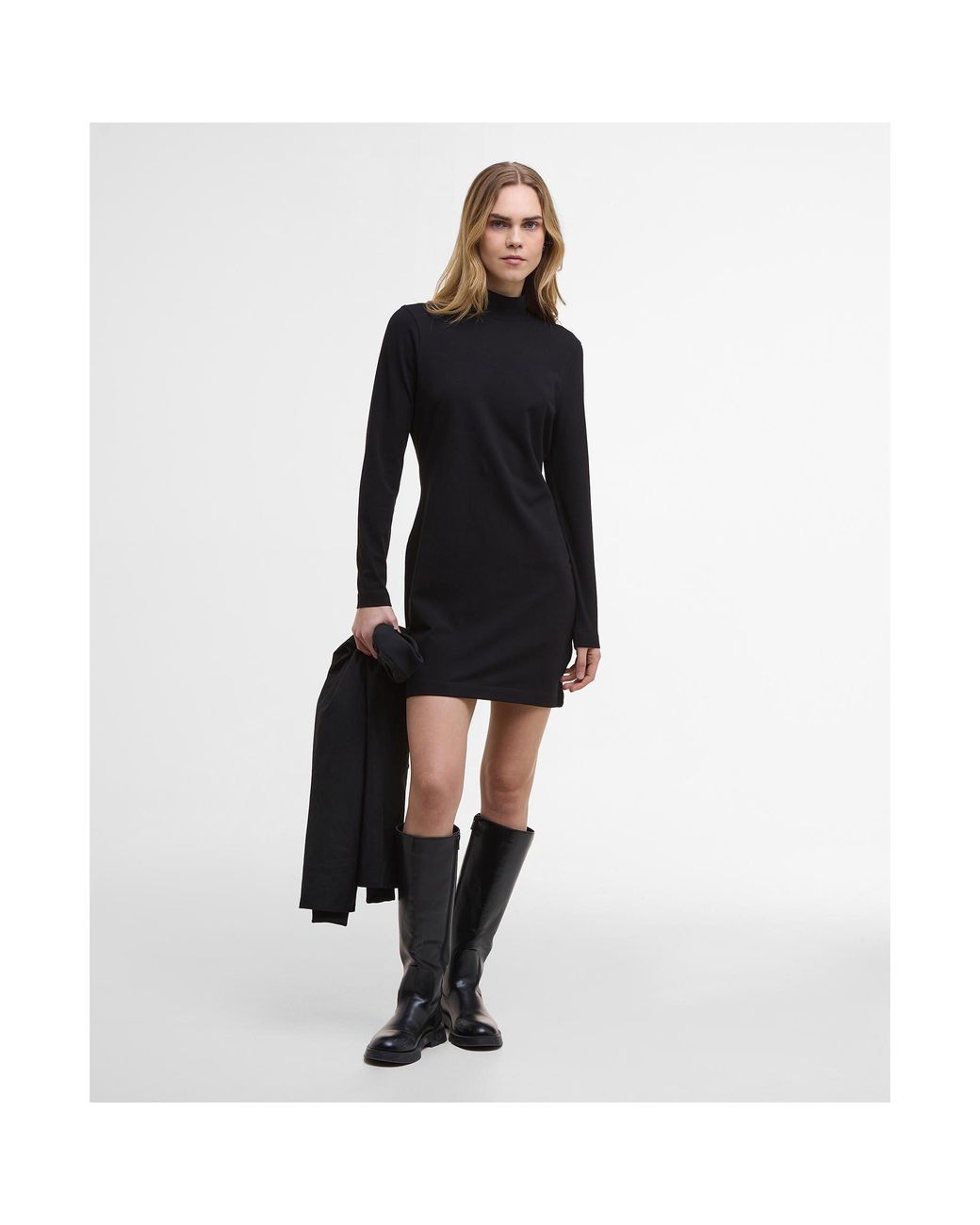 Barbour Black Kylie Mini Dress