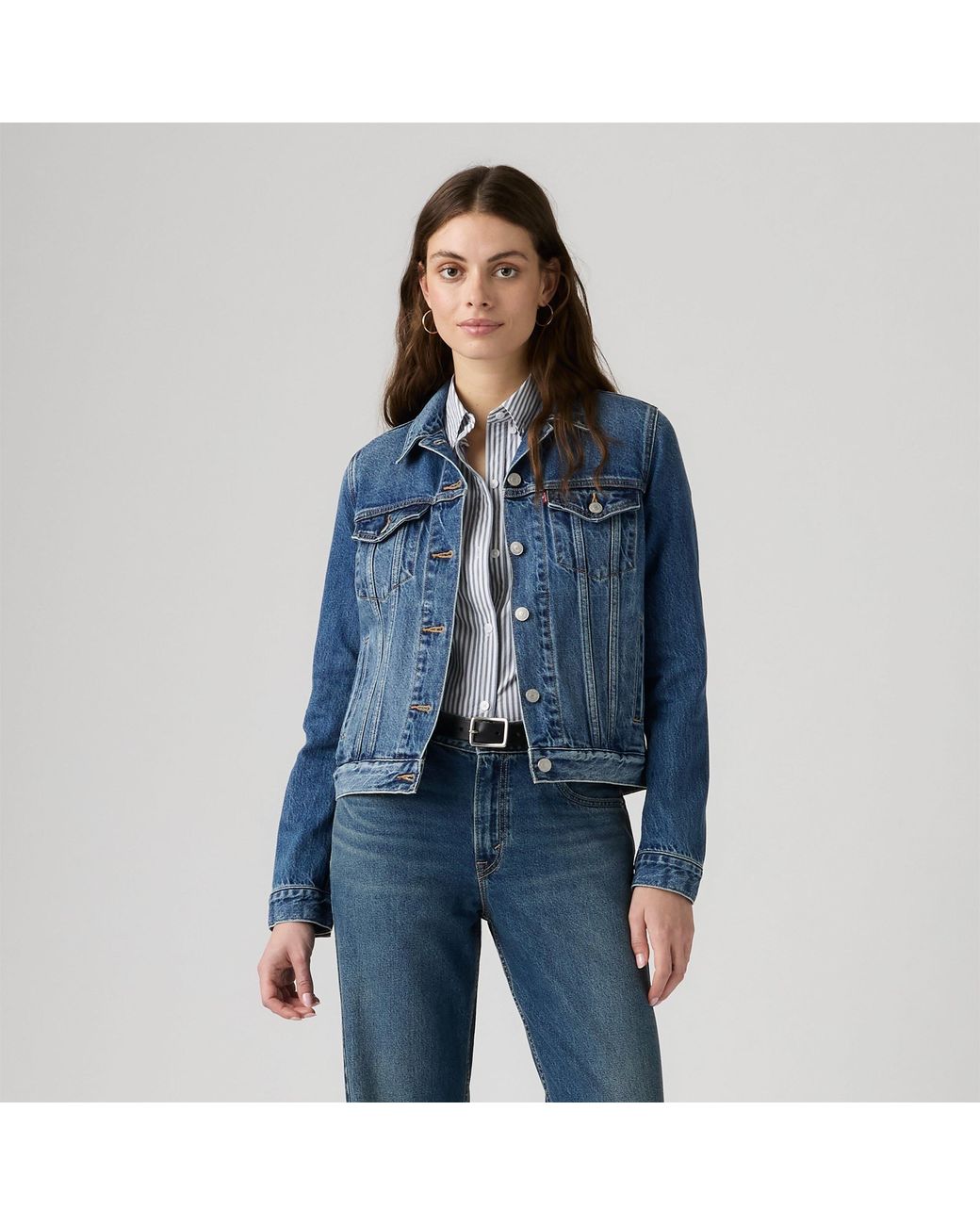 Levi's Blue Original Trucker Denim Slim-Fit Jacket