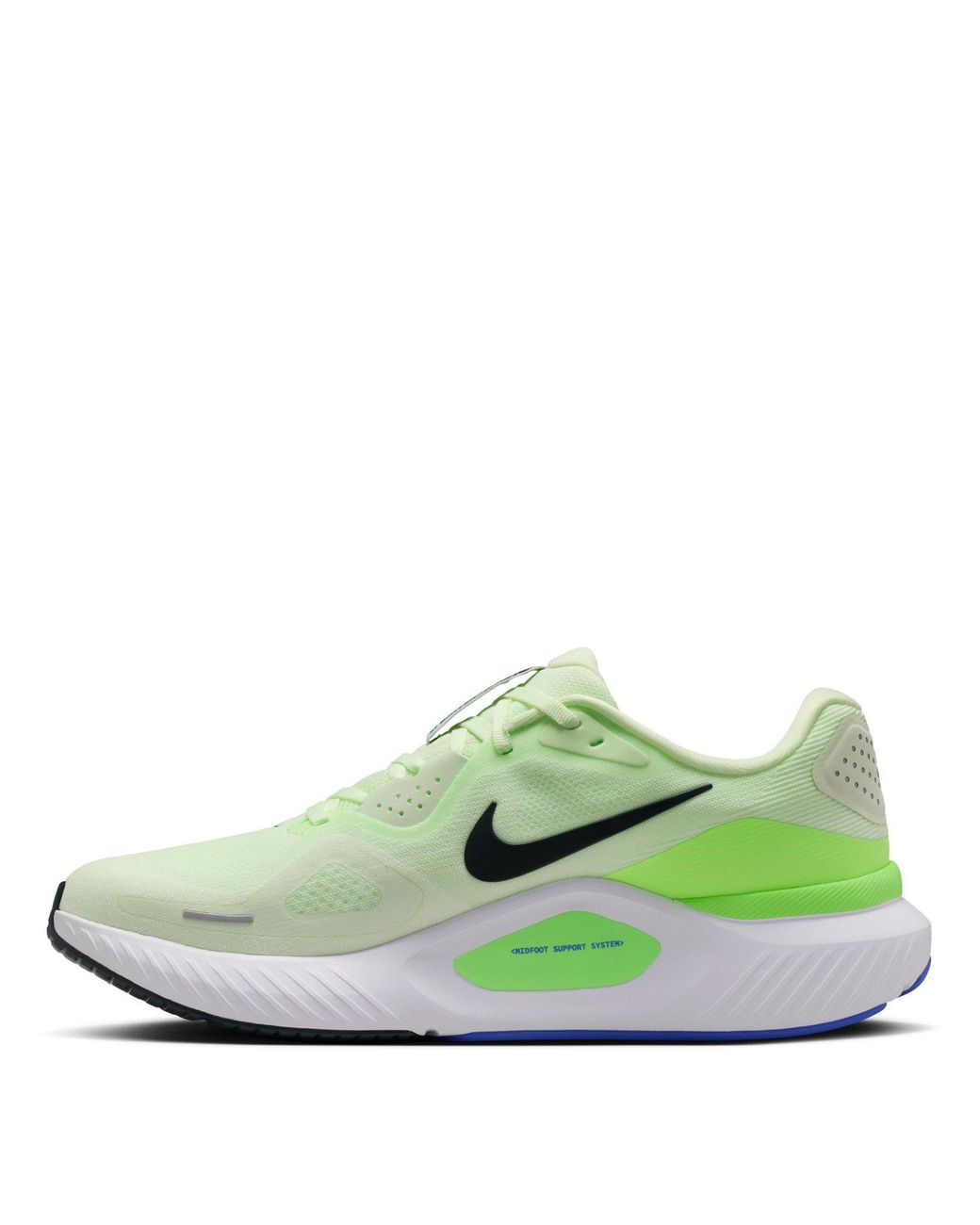 Nike Green Structure 26 Road Running Shoes for men