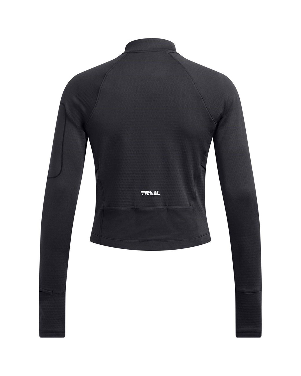 Under Armour Green Trail Run Long-Sleeve Performance Running Top