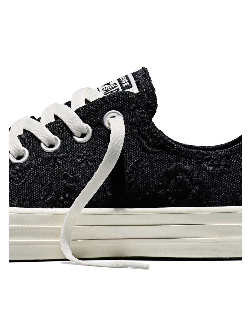 Converse Black Canvas Trainers