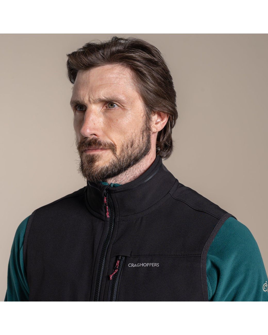 Craghoppers Blue Altis Ii Water-Repellent Softshell Vest for men