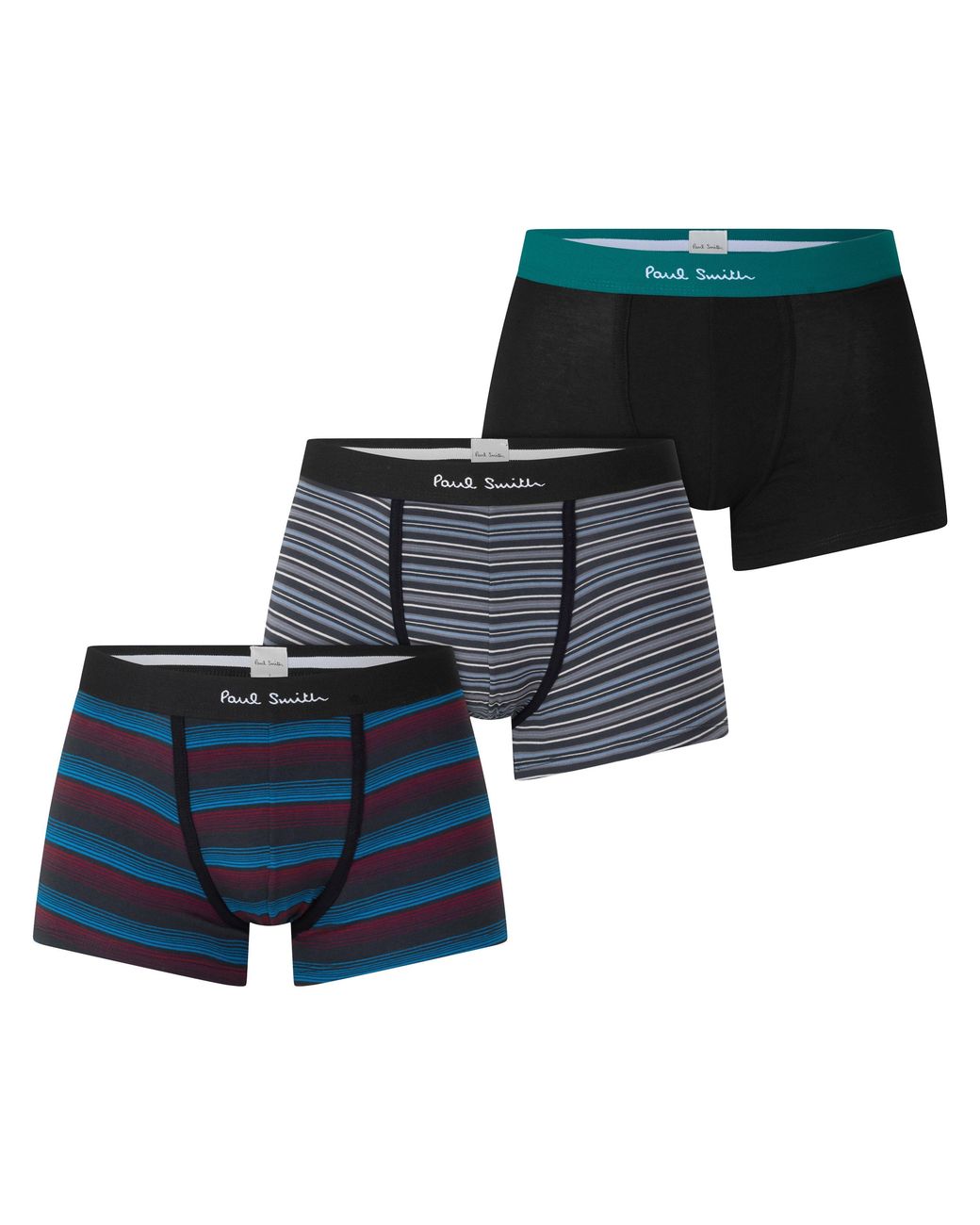 Paul Smith Blue Ps Trunk 3 Pack Mix M for men