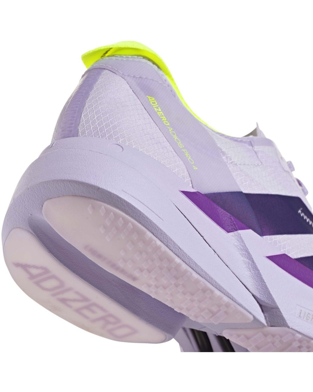 Adidas Purple Adios Pro 4 Road Running Shoes