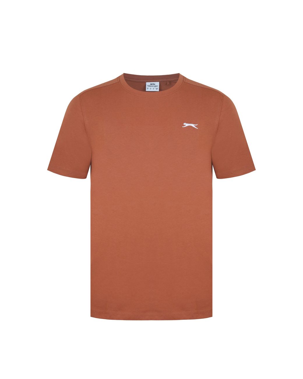 Slazenger 1881 Brown Plain T-Shirt for men