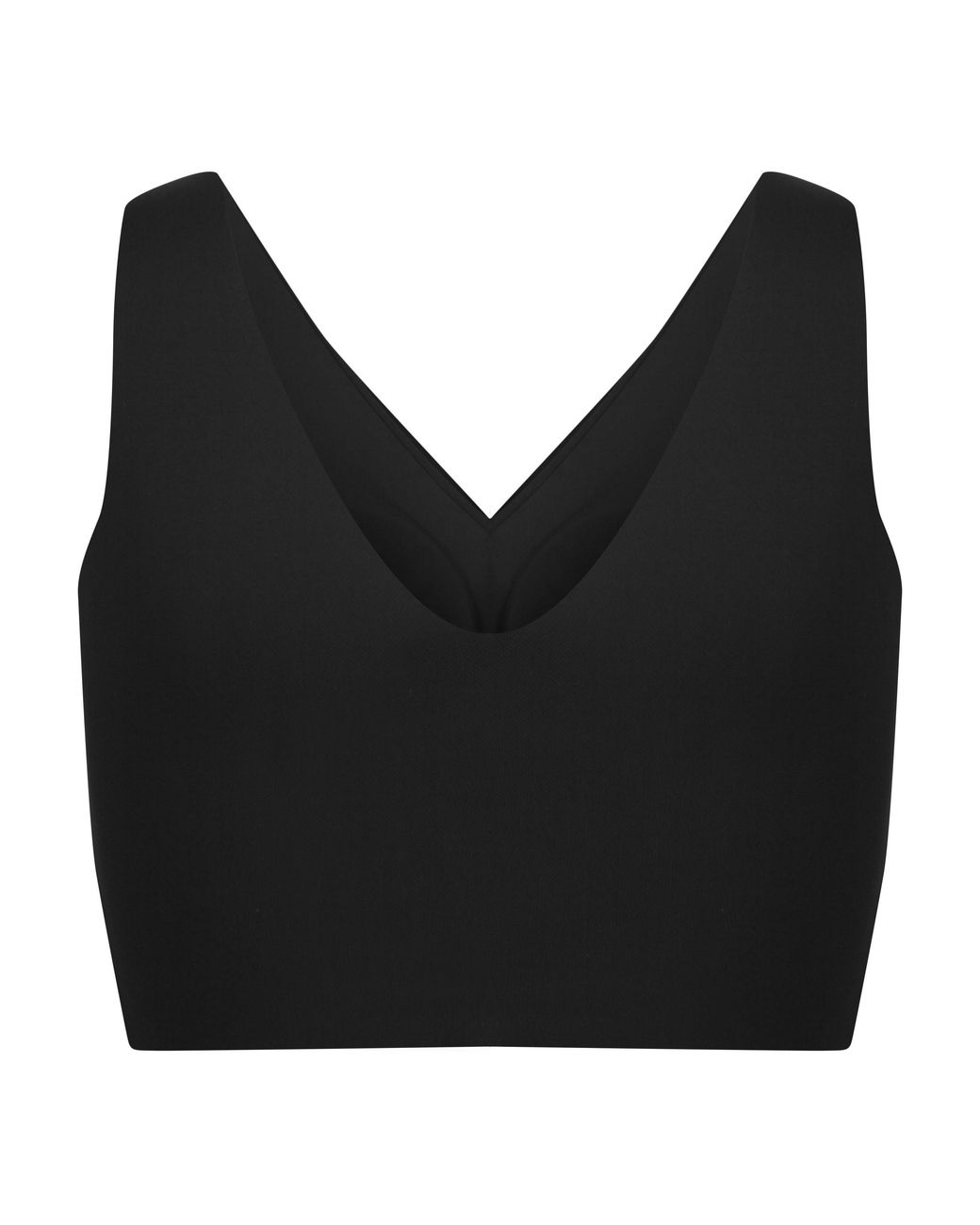 Reebok Black Amina Band Jersey Bralette
