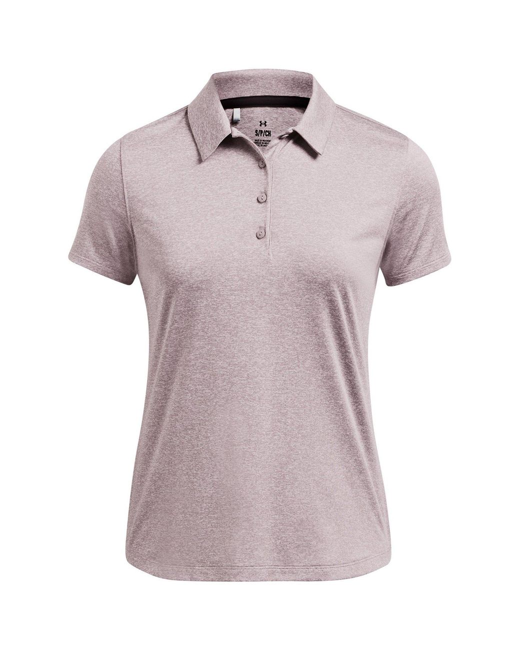 Under Armour Purple Ladies Playoff Short-Sleeved Polo Shirt