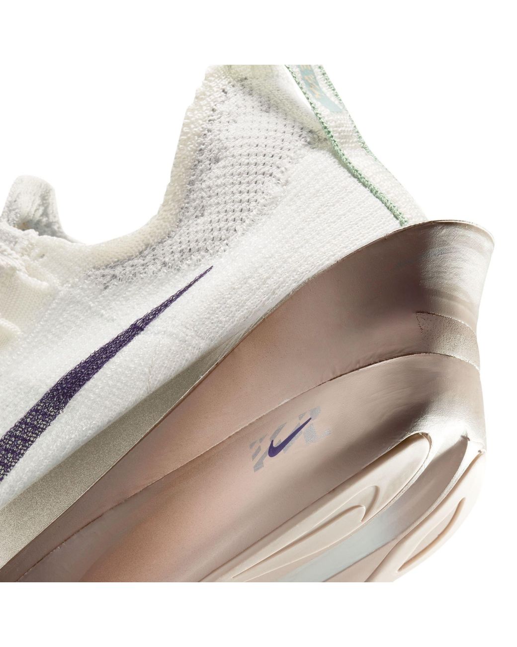 Nike White Zoomx Alphafly 3 Running Shoes for men