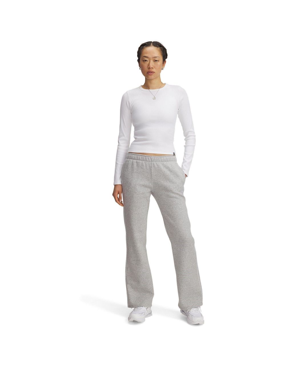 Under Armour Gray Rival Jersey Leggings