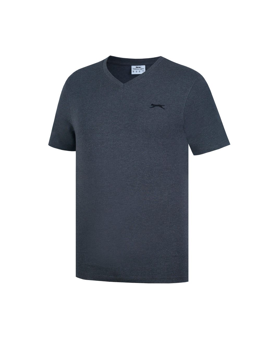 Slazenger 1881 Blue V Neck T Shirt for men