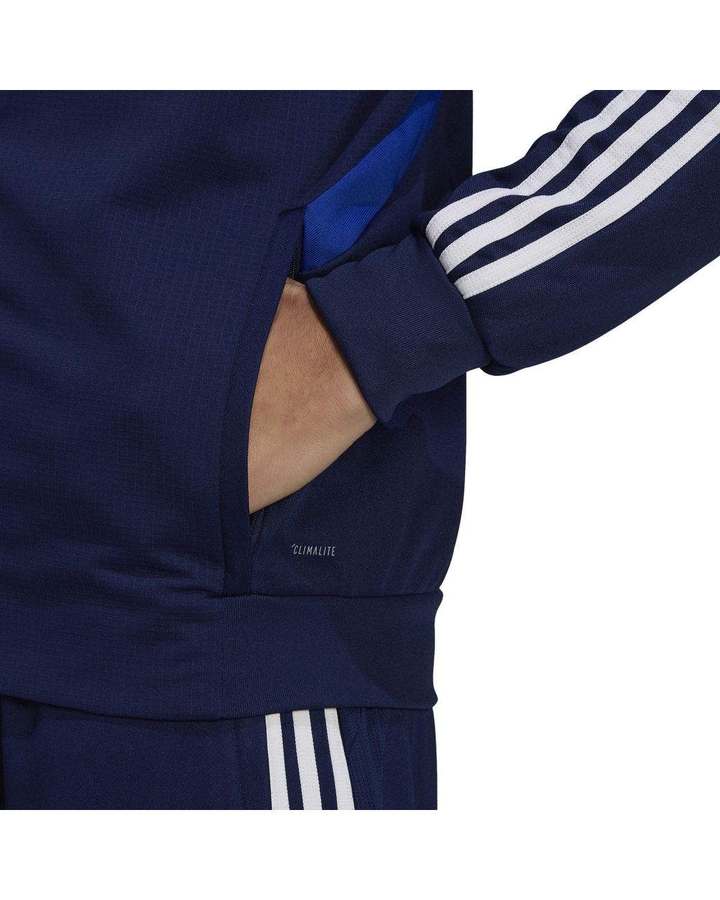 Adidas Blue Tiro 19 Training Track Top for men