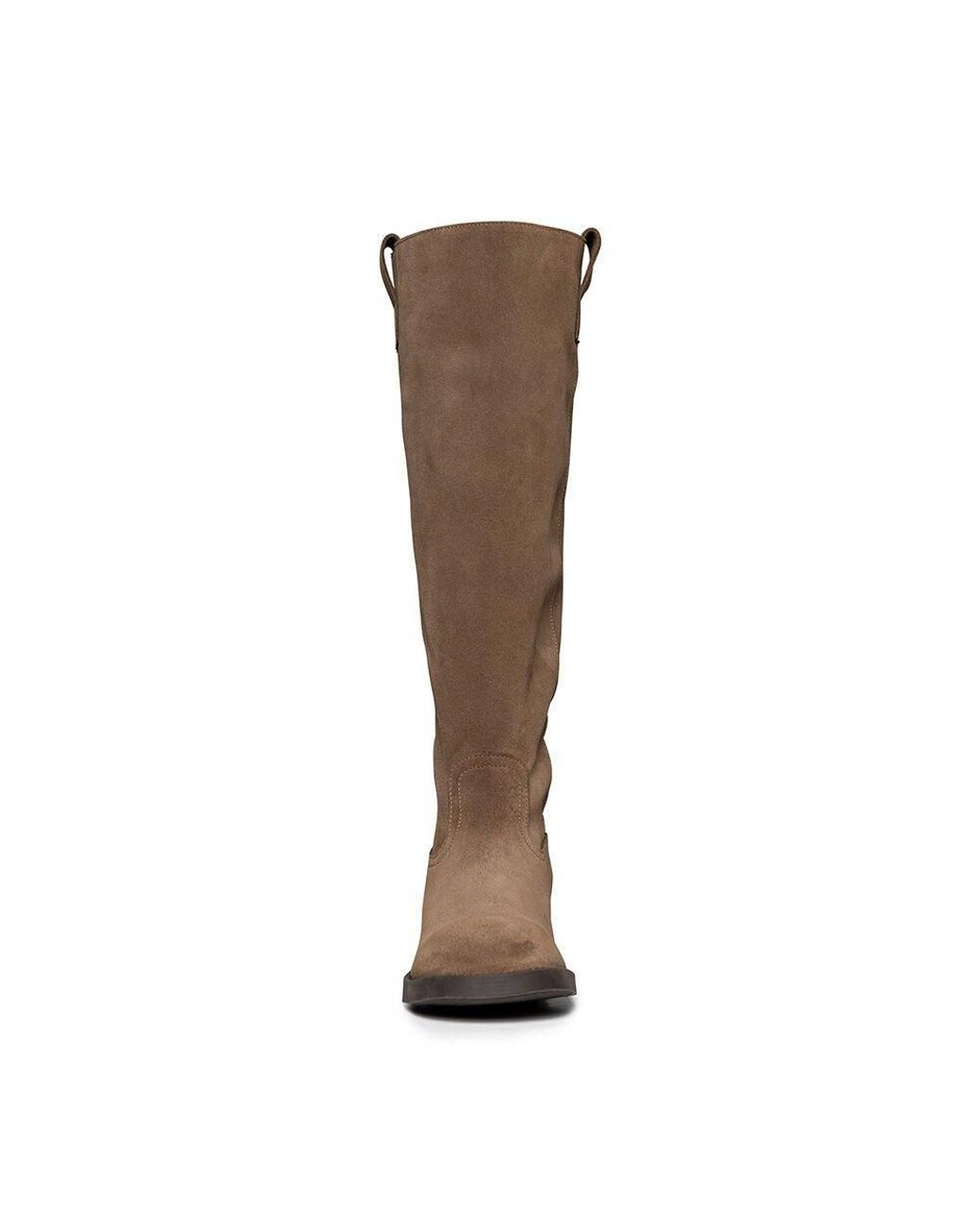 Steve Madden Brown Zola Leather Knee-High Boots