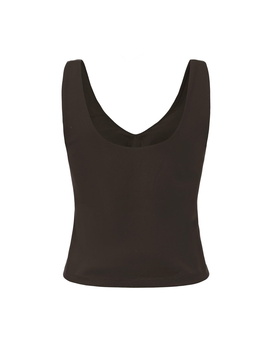 La Gear Black V-Neck Active Tank Top