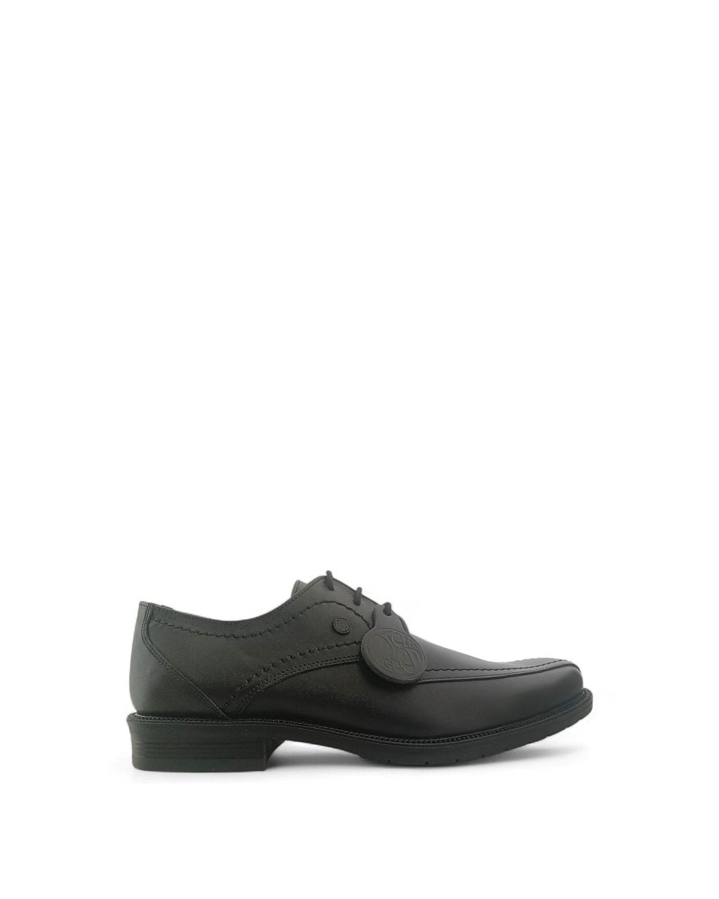 Pretty Green Black Glinton Lace Moc Toe Formal Shoes for men