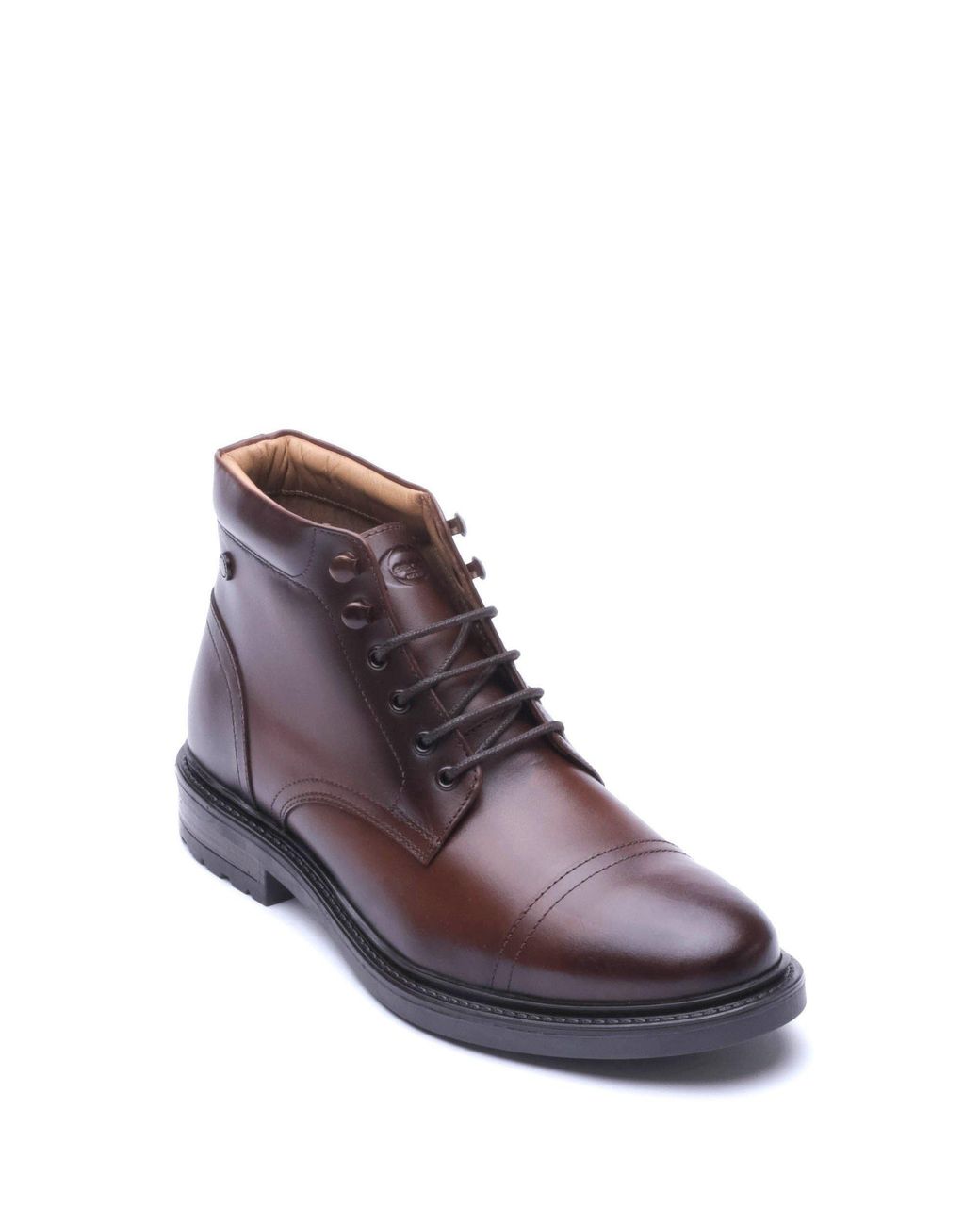 Base London Purple Porter Toe Cap Boot for men