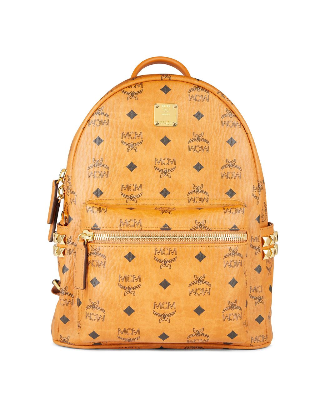 MCM Yellow Stark Backpack