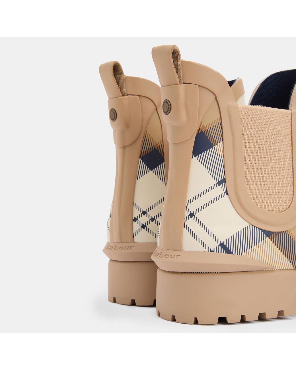 Barbour Natural Wilton Chelsea Wellington Boots