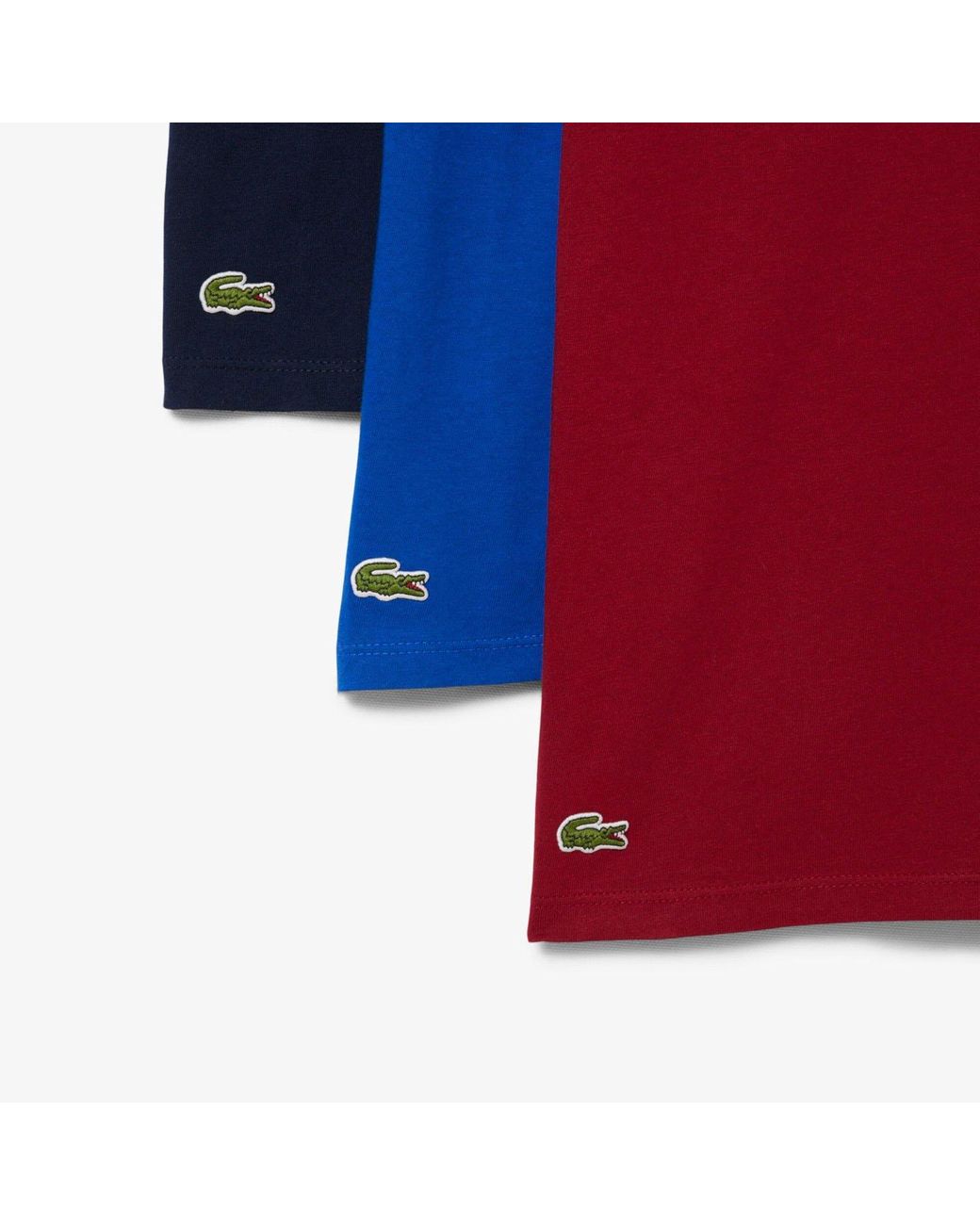 Lacoste Red 3Pck Slm T for men