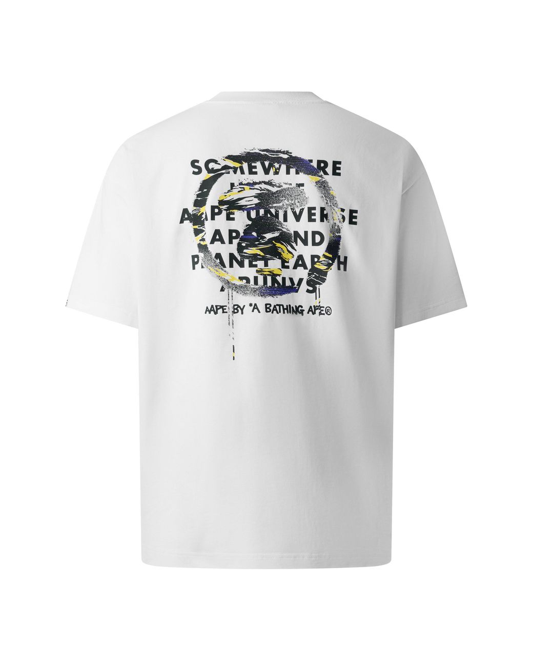 Aape White Somewhere Tee Sn63 for men