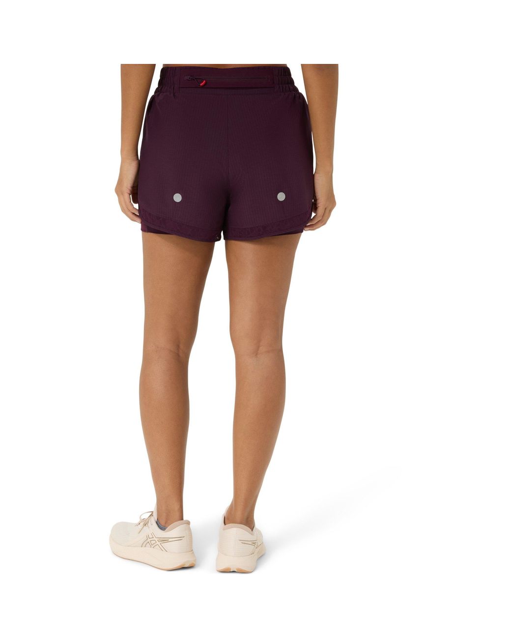 Asics Purple Nagino Running Shorts