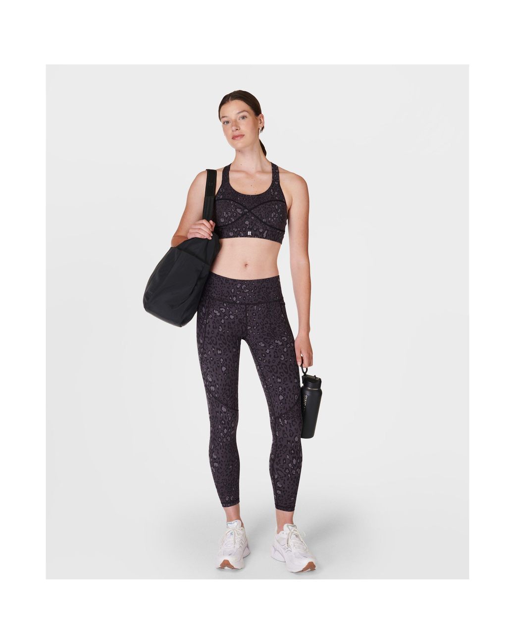 Sweaty Betty Black Power Non Wired Medium Impact Sports Bra