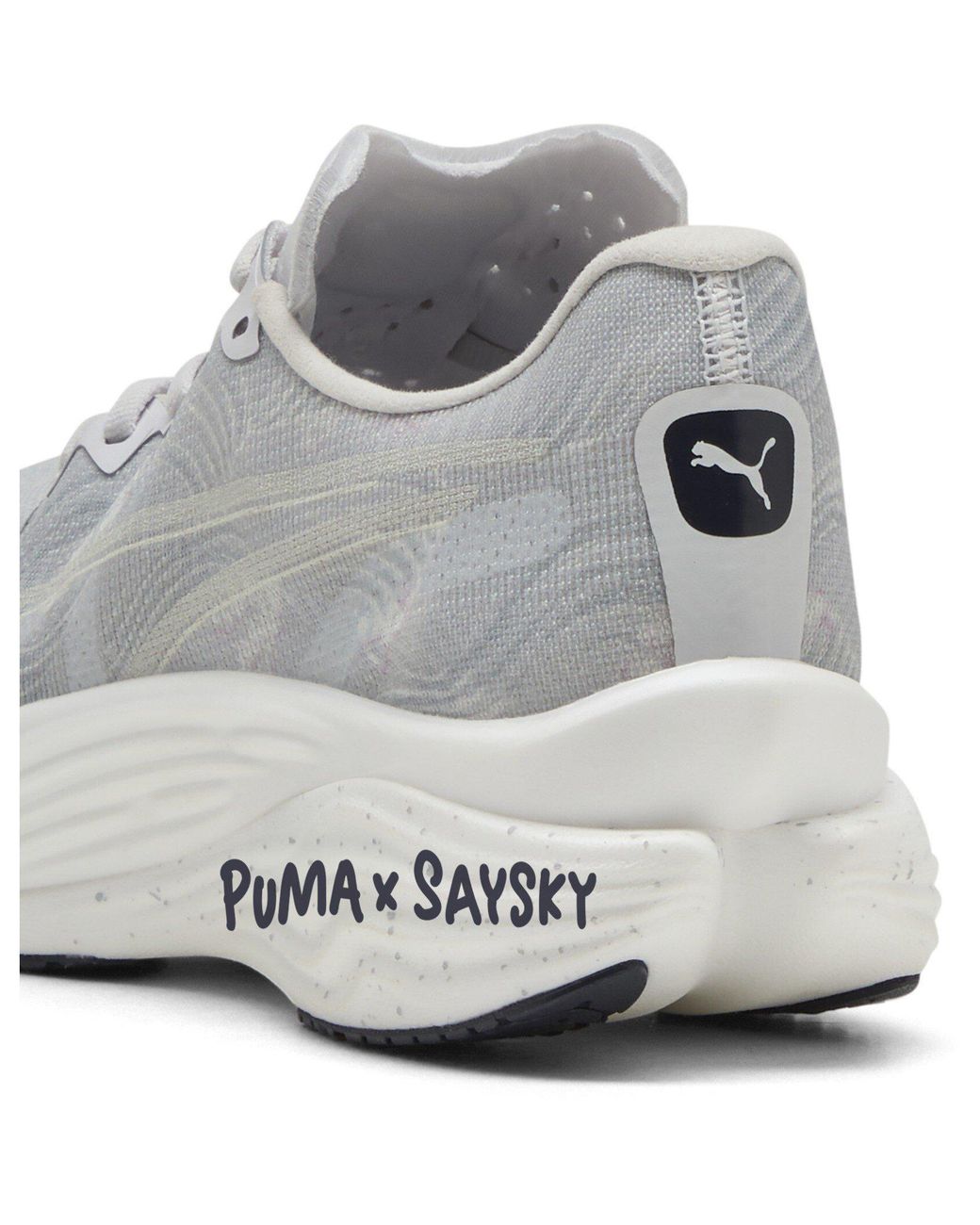 PUMA White Deviate Nitro Elite 3 Saysky Wns Road Running Shoes