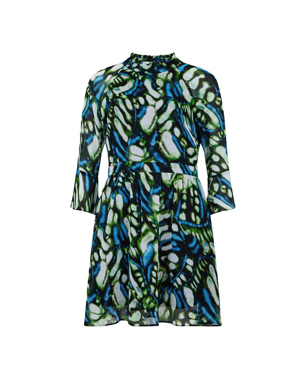 Biba Green Keyhole Skater Dress