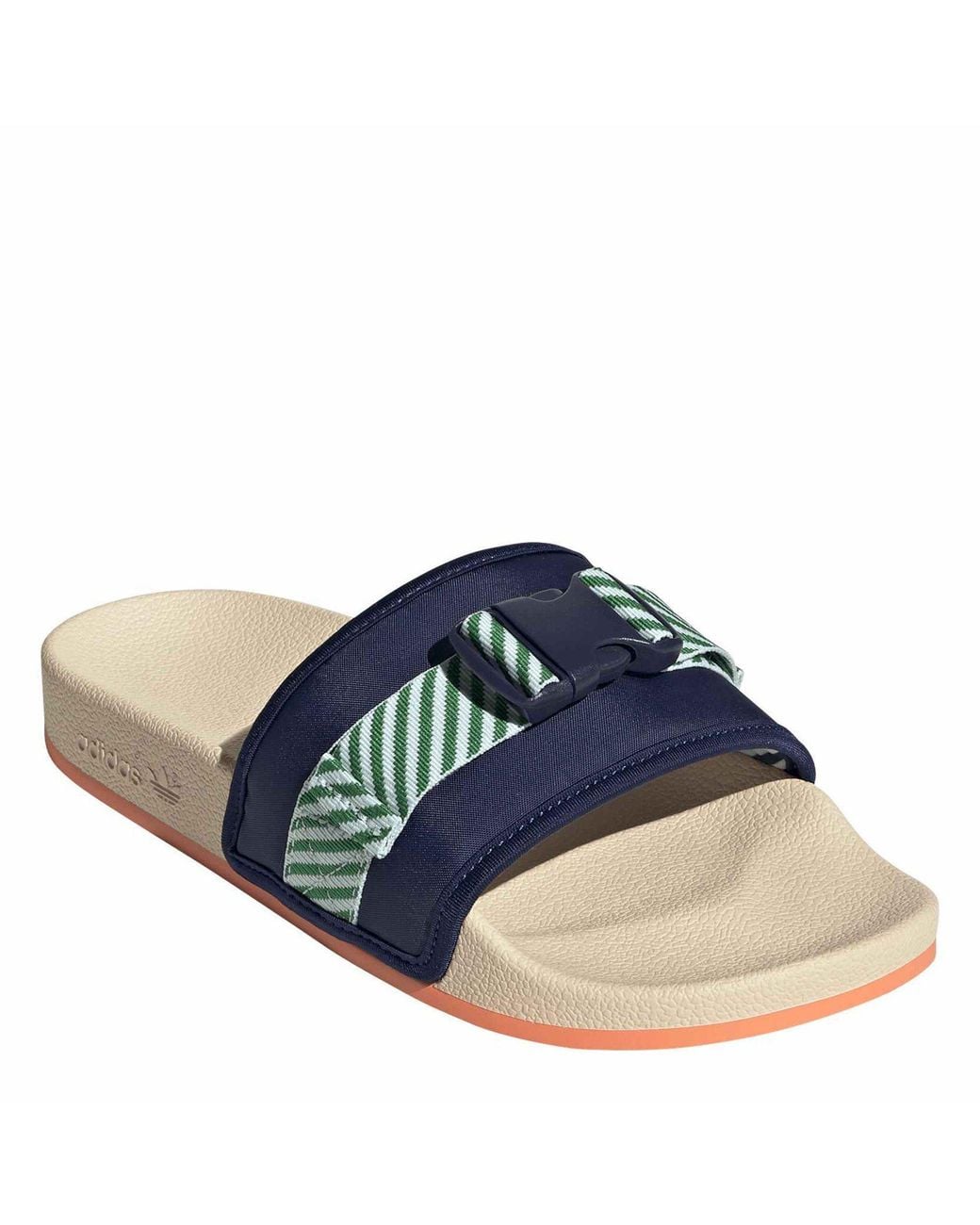 Adidas Originals Blue Pouchylette Flat Sandals