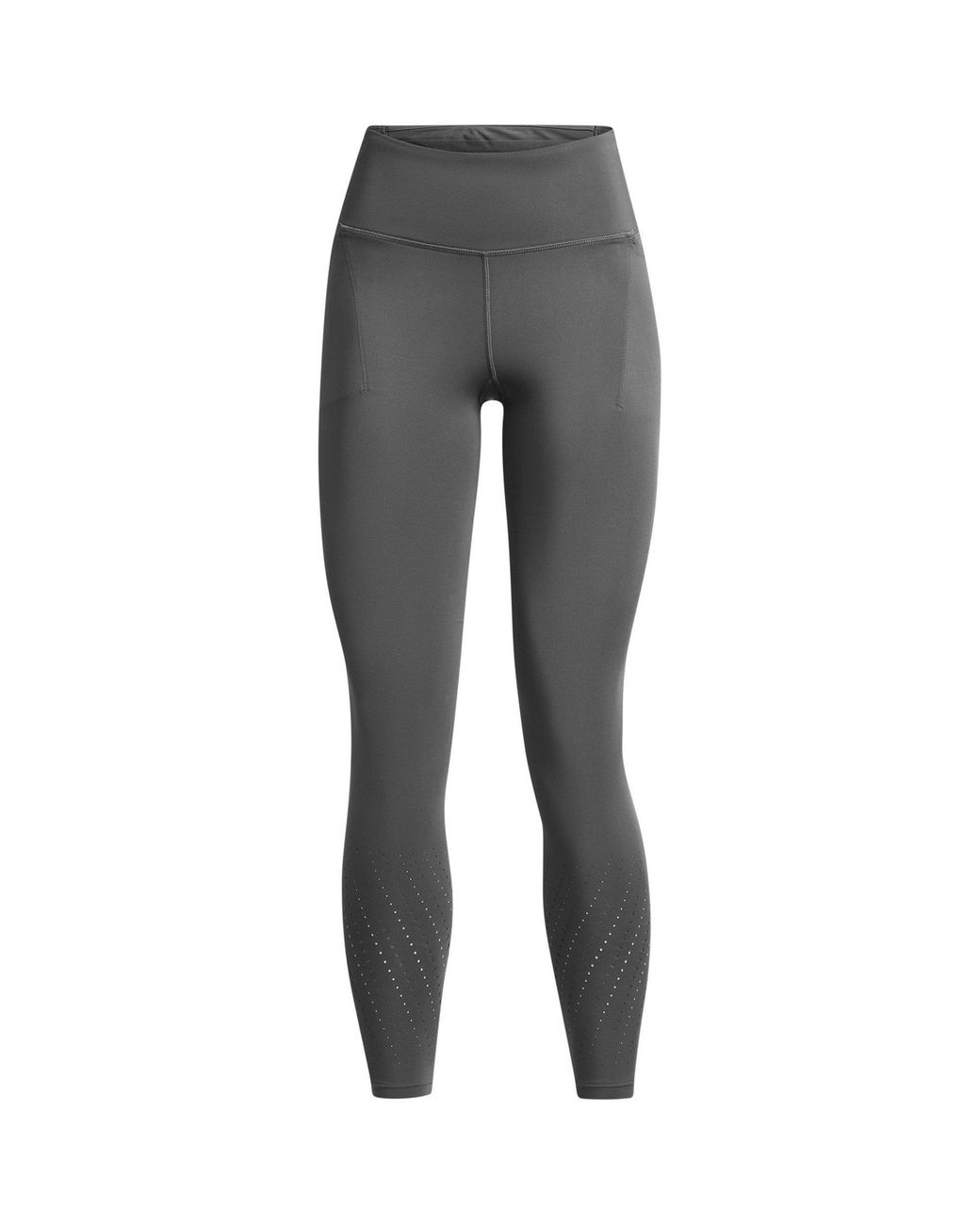 Under Armour Gray Launch Elite Performance Running Tights