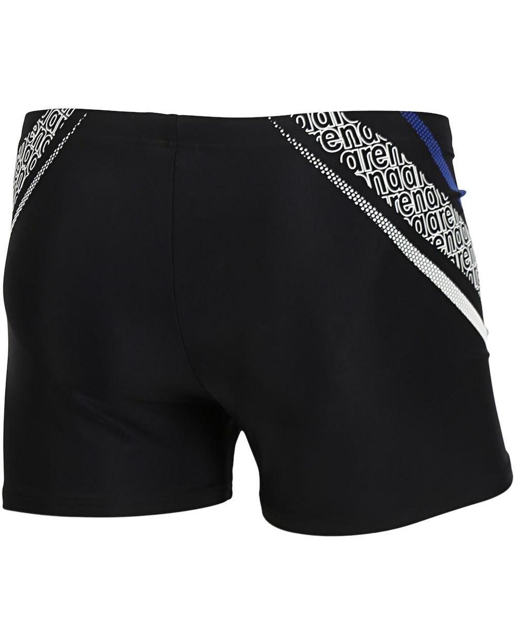 Arena Black Graphic Swim Shorts for men