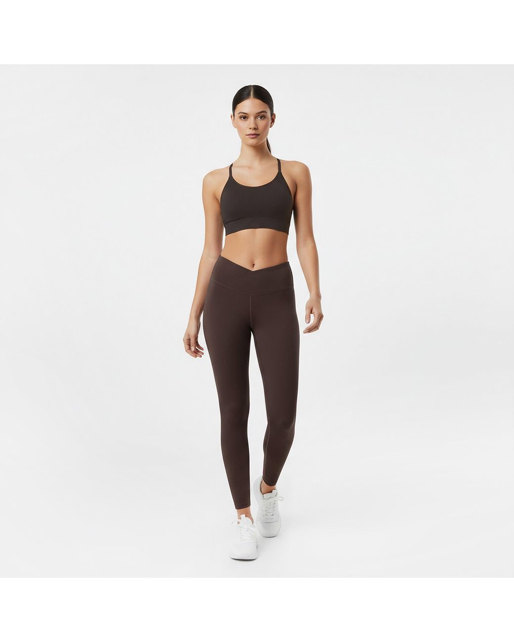 Usa Pro Brown Wrap Legging