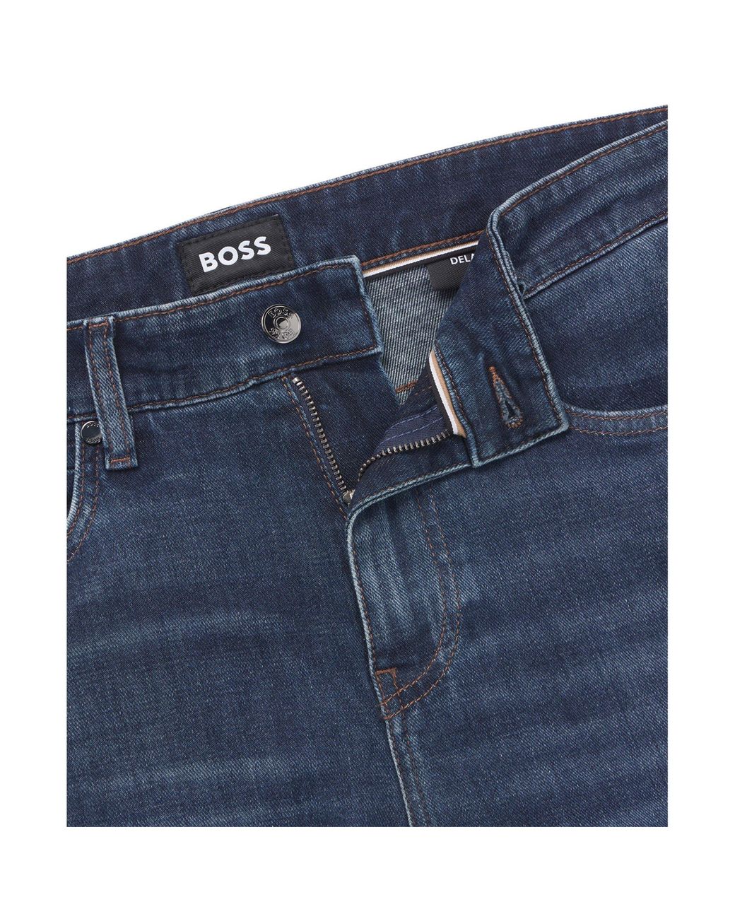 Boss Blue Hbb Delaware3Slm Slim-Fit Jeans for men