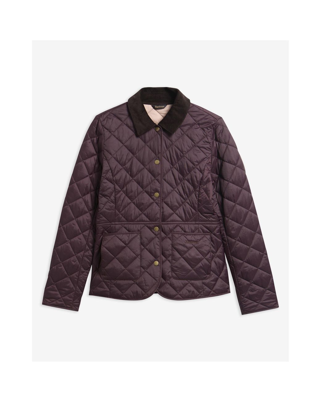 Barbour Purple Deveron Jacket
