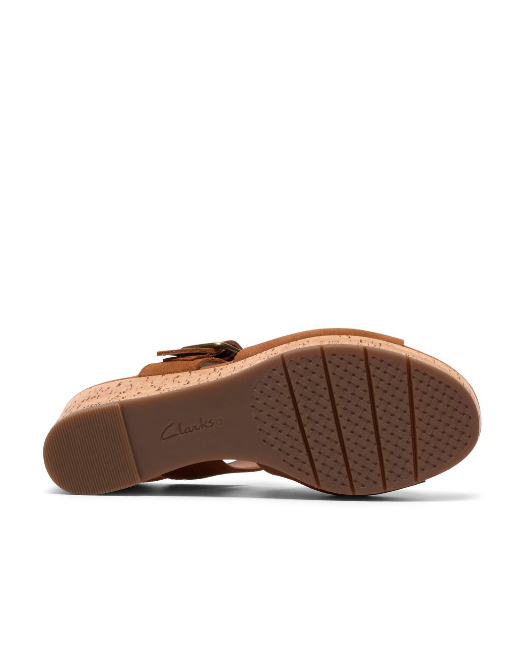 Clarks Brown Sabina Dream Tan Suede
