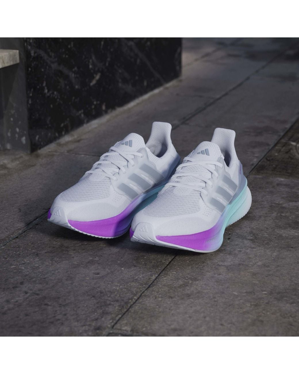 Adidas Blue Ultraboost 5 Running Shoes