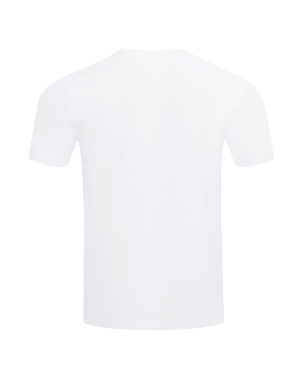 L/AB Off White White Classic Crew Cotton Short-Sleeve T-Shirt for men