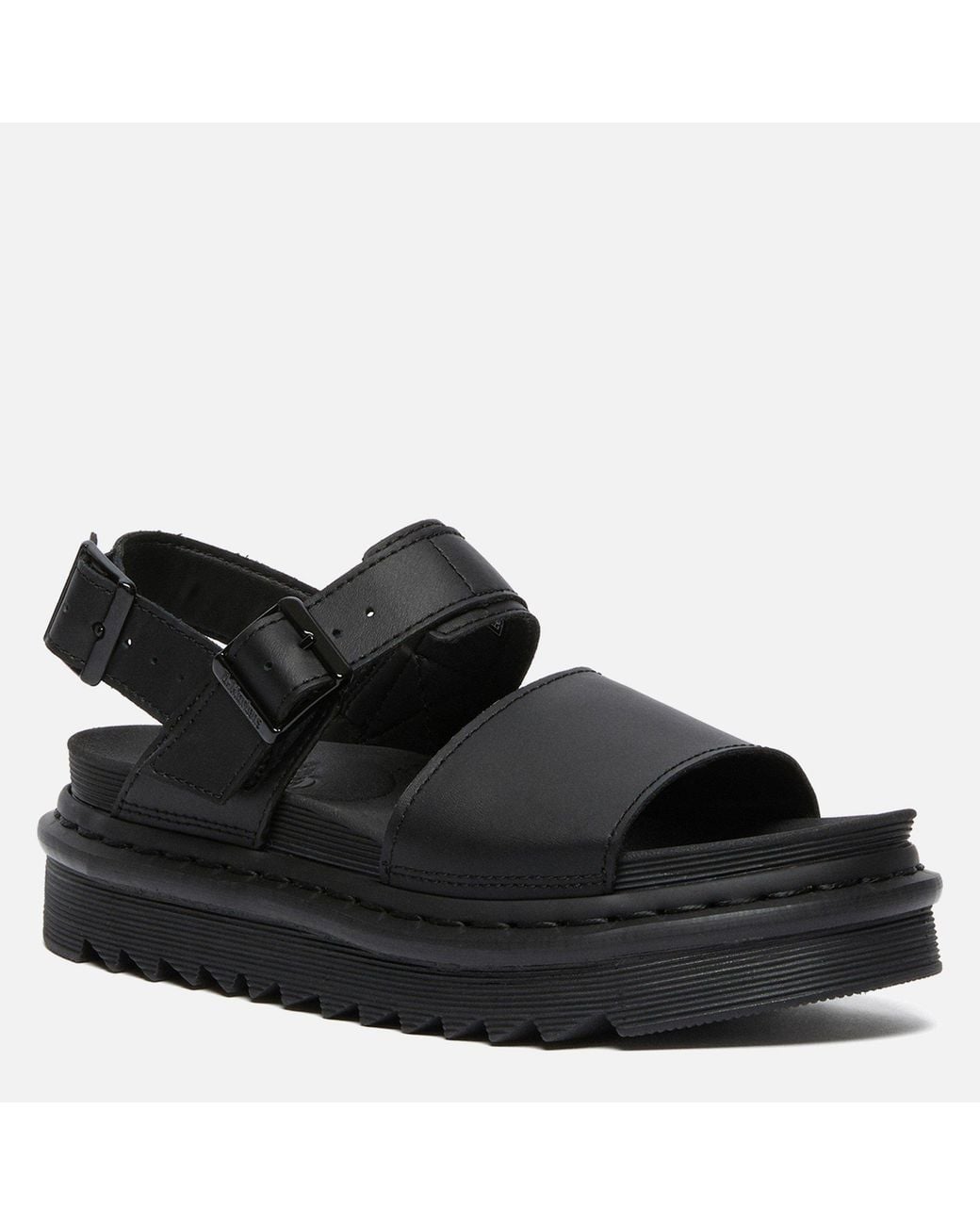Dr. Martens Black Voss Sandal