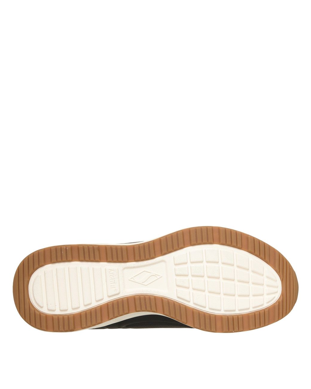 Skechers Black Arch Fit Uno Slip-On Trainers for men