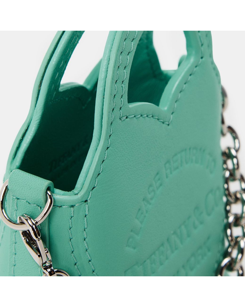 Tiffany & Co Green Nano Bag, Mini Design Handbag