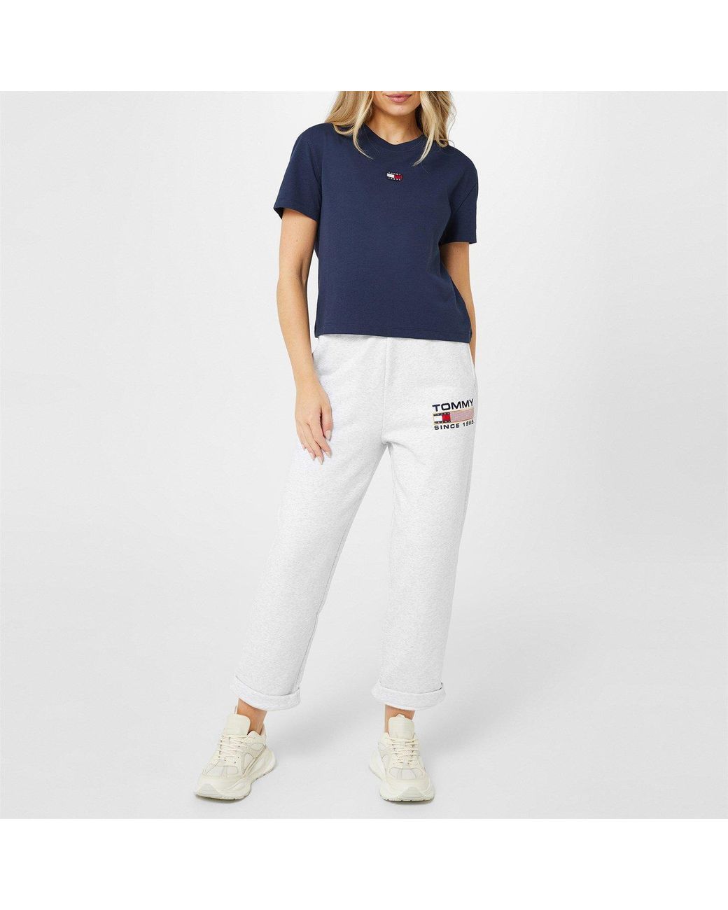 Tommy Hilfiger Blue Centre Badge T Shirt