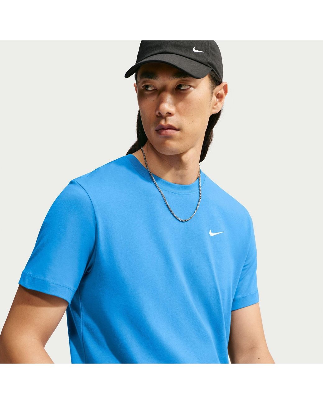 Nike Blue Sportswear Club T-Shirt for men