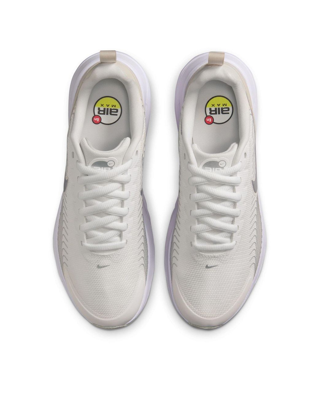 Nike Gray Air Max Nuaxis Breathable Mesh Runners