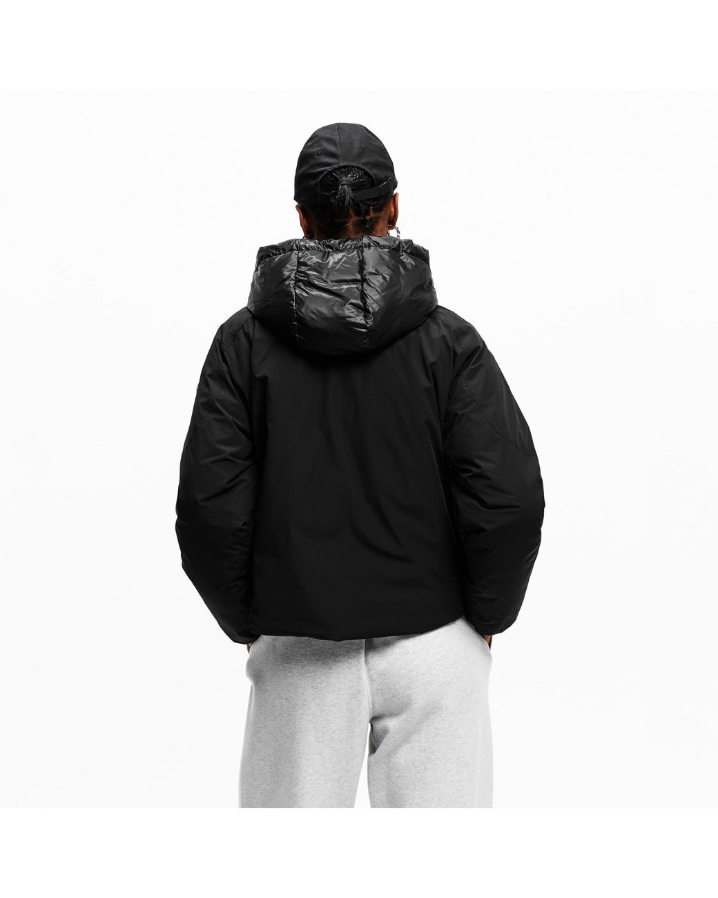 Moose Knuckles Black Tegan Bomber Jacket