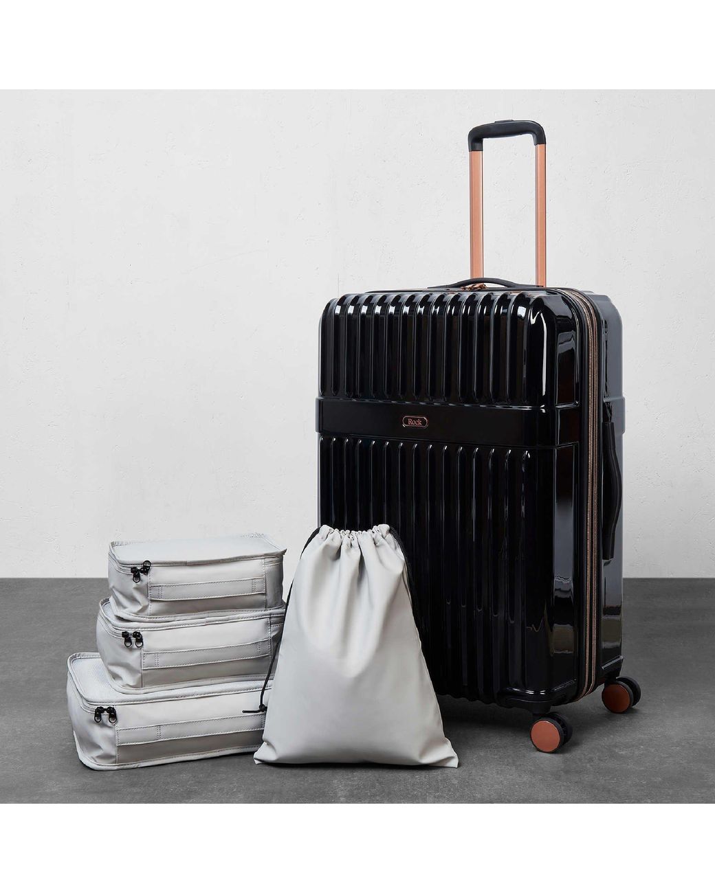 Rock Gray Packing Cubes Set Of 4