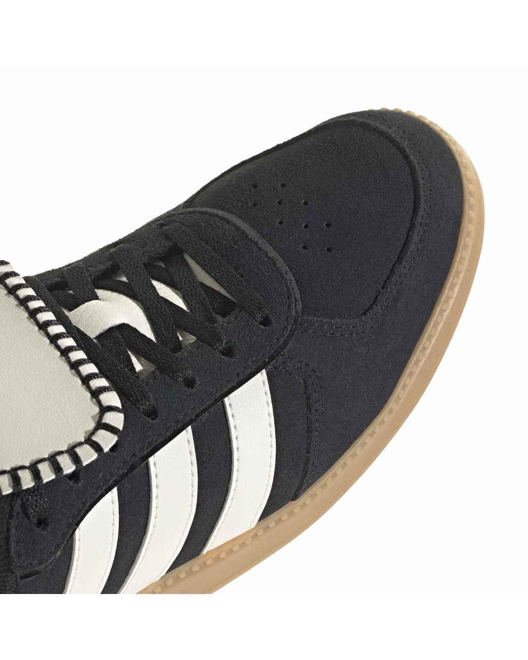 Adidas Blue Breaknet Sleek Suede Low-Top Trainers
