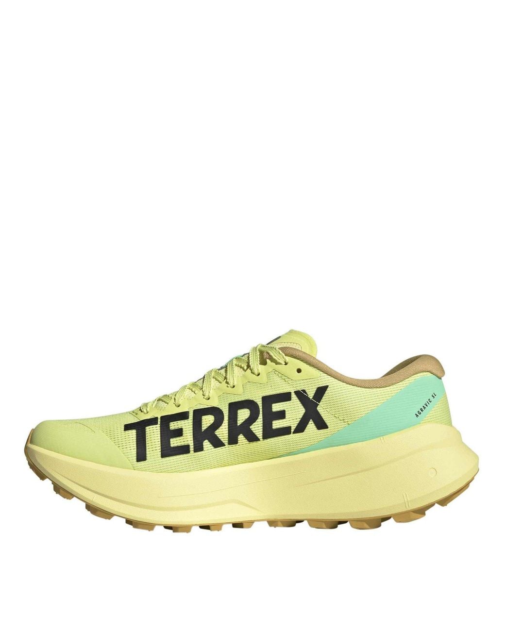 Adidas Yellow Terrex Agravic Sl Trail Running Shoes for men