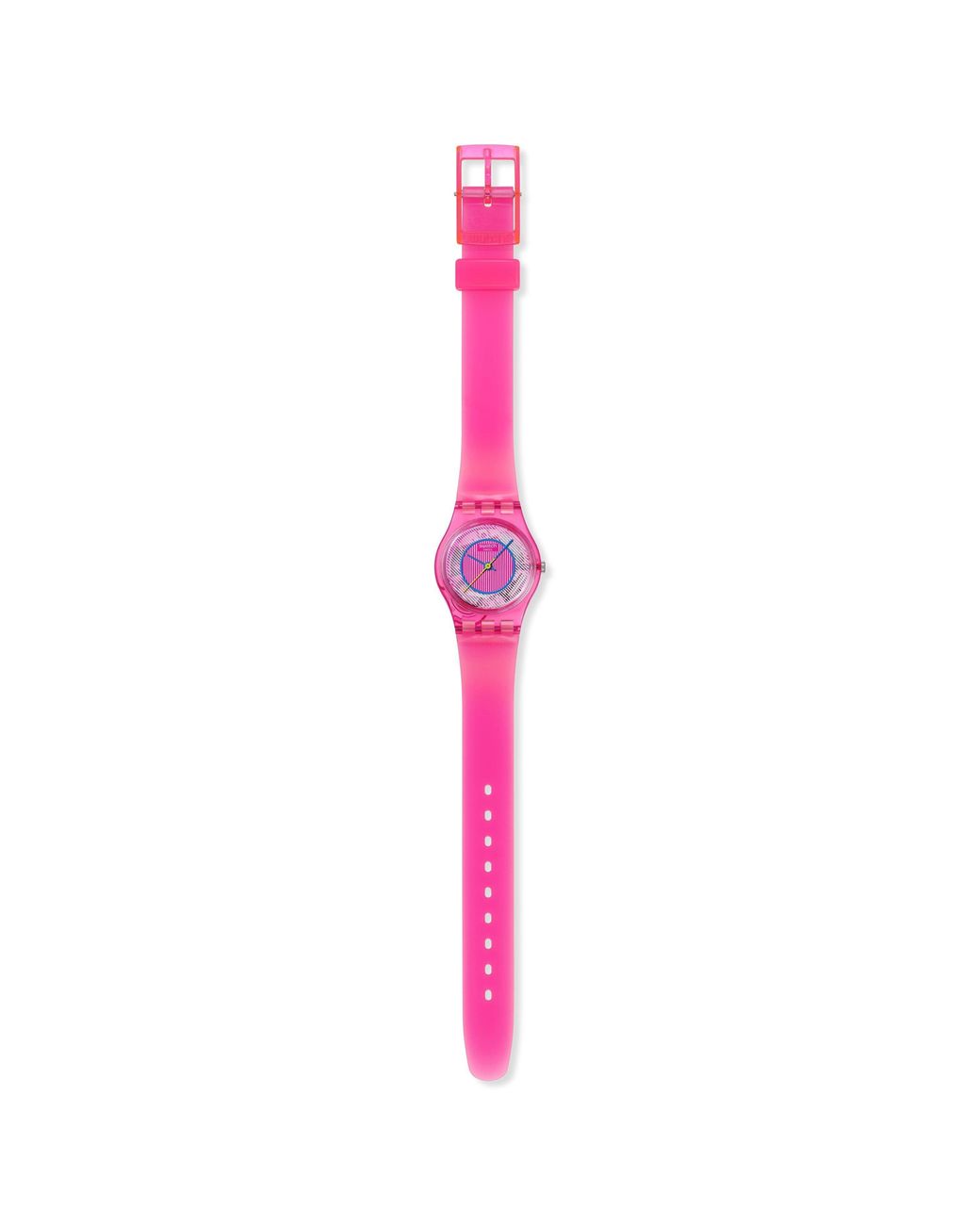 Swatch Pink Smash It Analogue Quartz Watch
