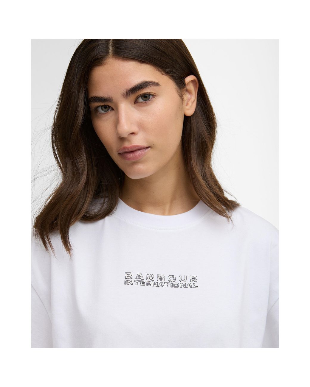 Barbour White Santana T-Shirt