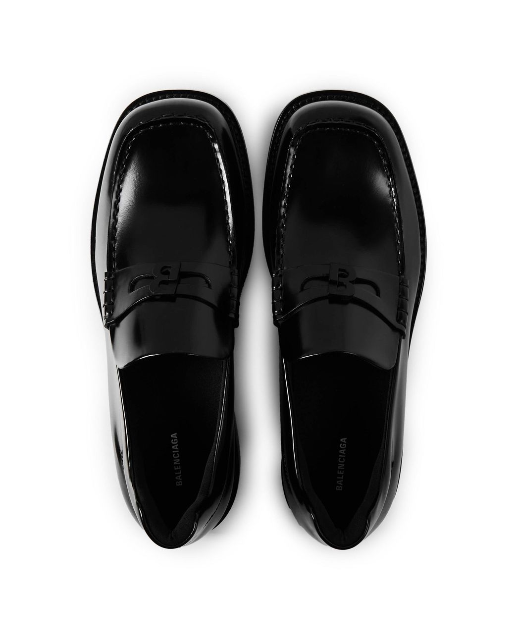 Balenciaga Black Bal Comfy Loafer Sn64 for men