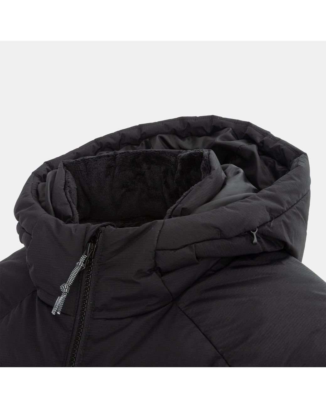 Karrimor Black Helix Wind Resistant Long Hooded Down Jacket